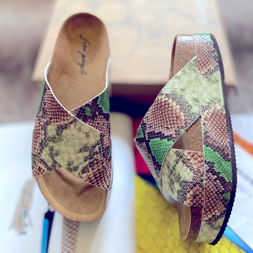 Free People Sidelines Flatform Sandals - Picture 4 of 13